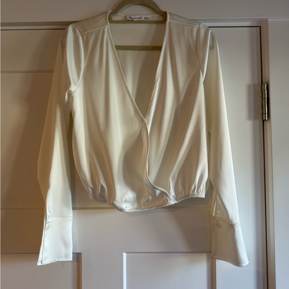 Good American Tops - GOOD AMERICAN WHITE BLOUSE